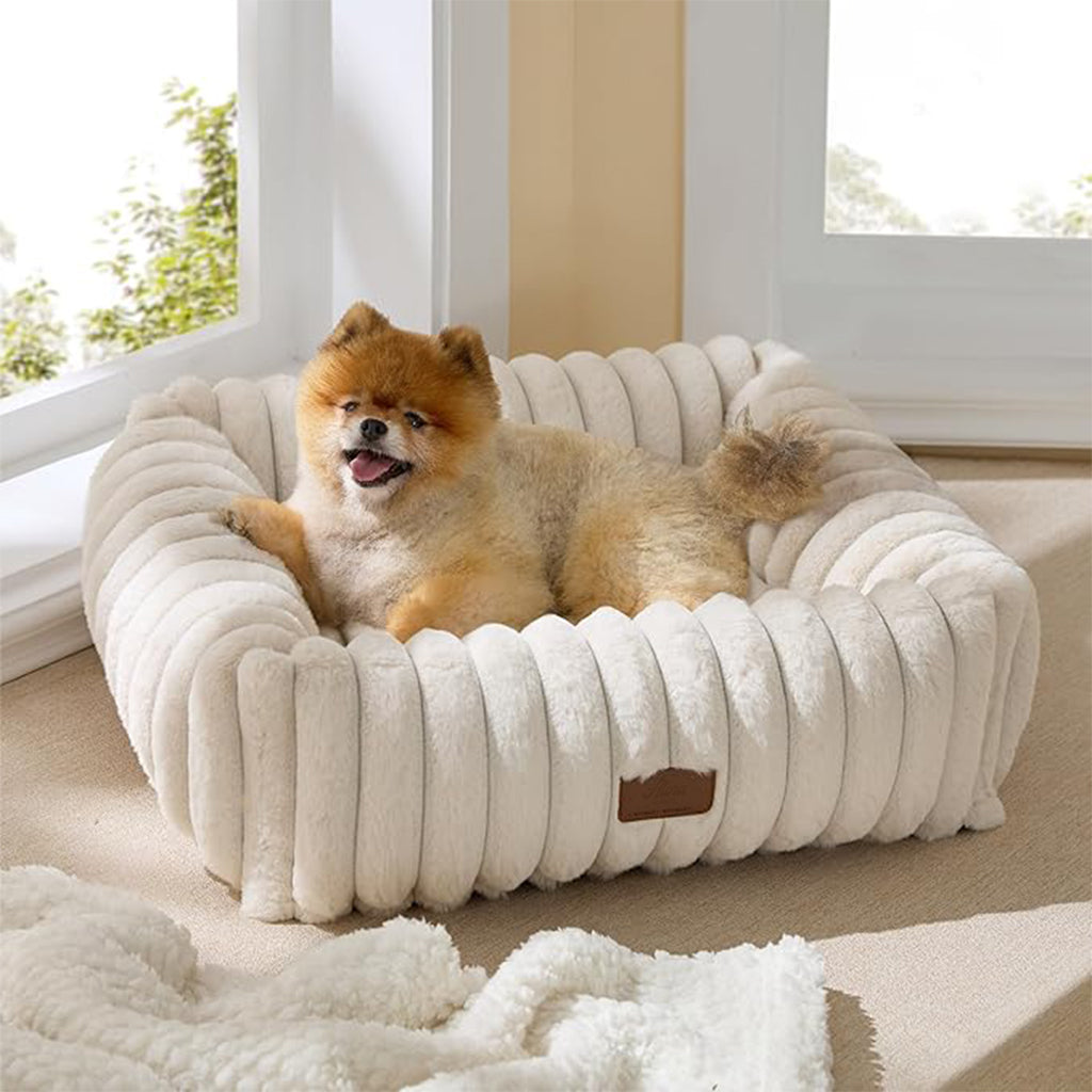 Cozy Pet Bed | Ivory Cream